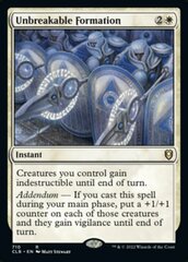 Unbreakable Formation - Deck Exclusive