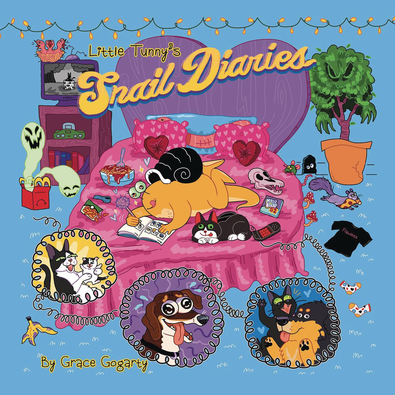 Little Tunnys Snail Diaries Hc (MR) (STL225836)