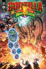 Godzilla Vs Mmpr #4 (Of 5) Cvr A  Freddie Williams II (STL226014)