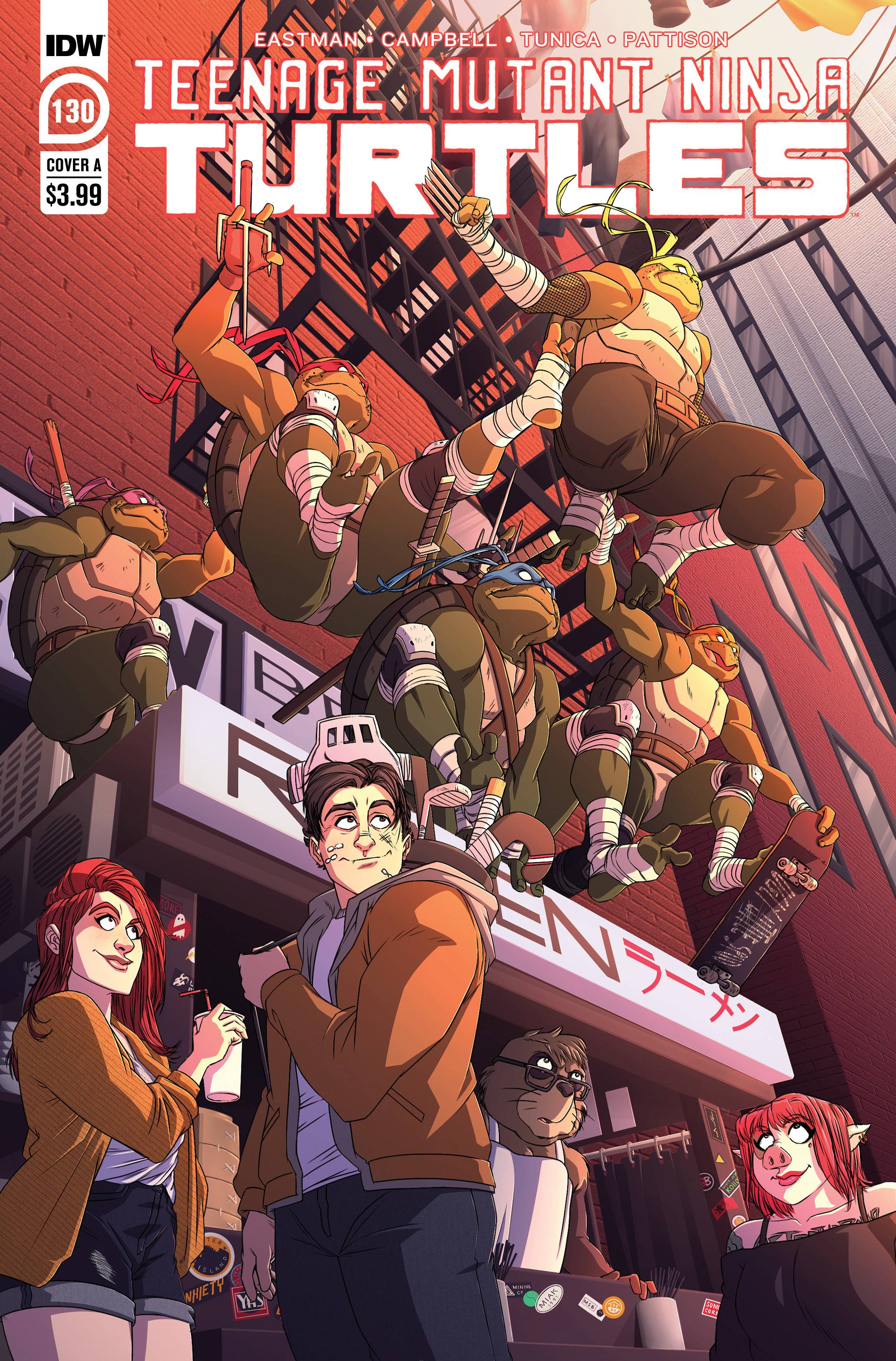Tmnt Ongoing #130 Cvr A Yurcaba (STL226026)