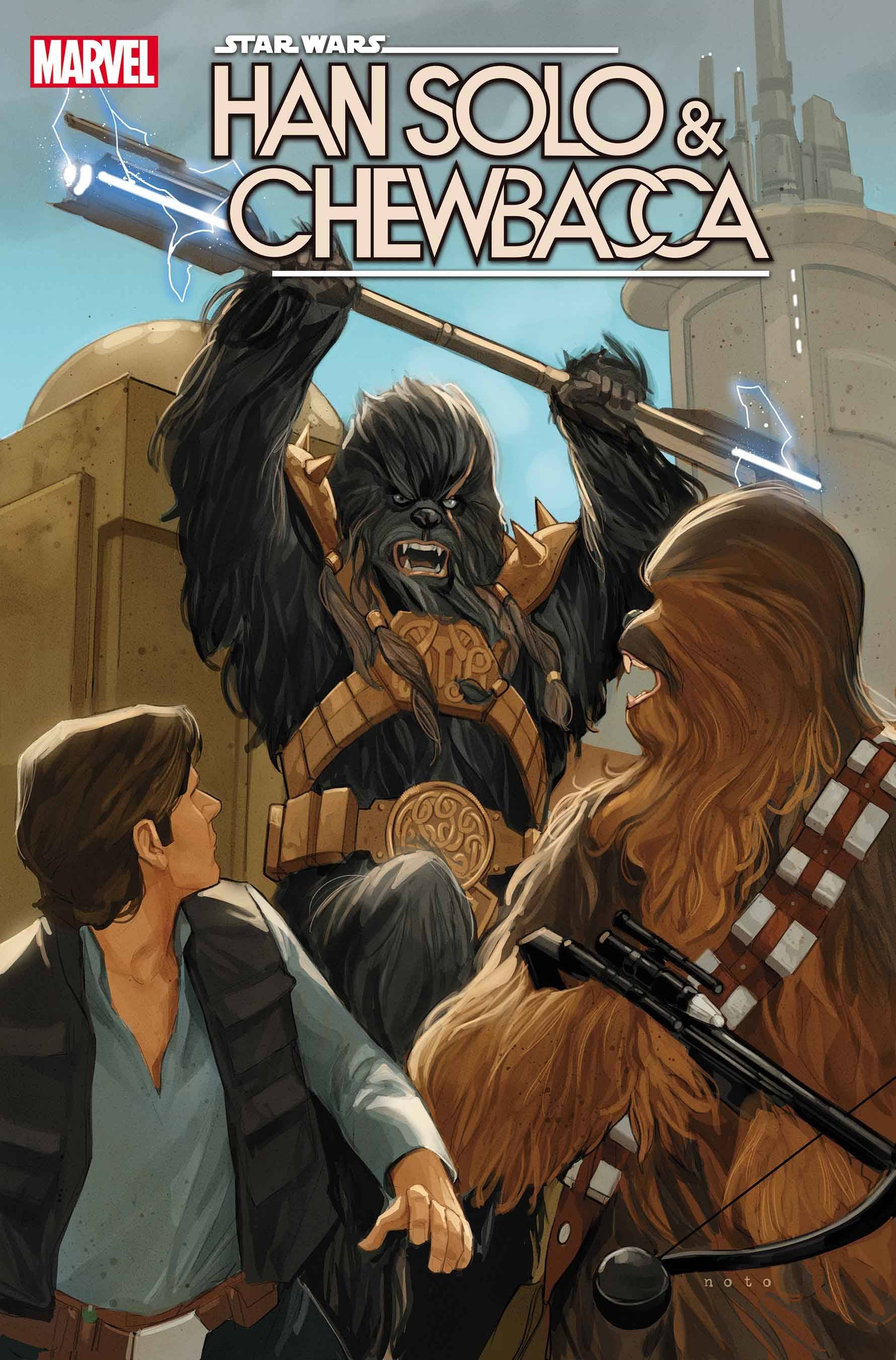 Star Wars Han Solo Chewbacca #4 (STL226209)