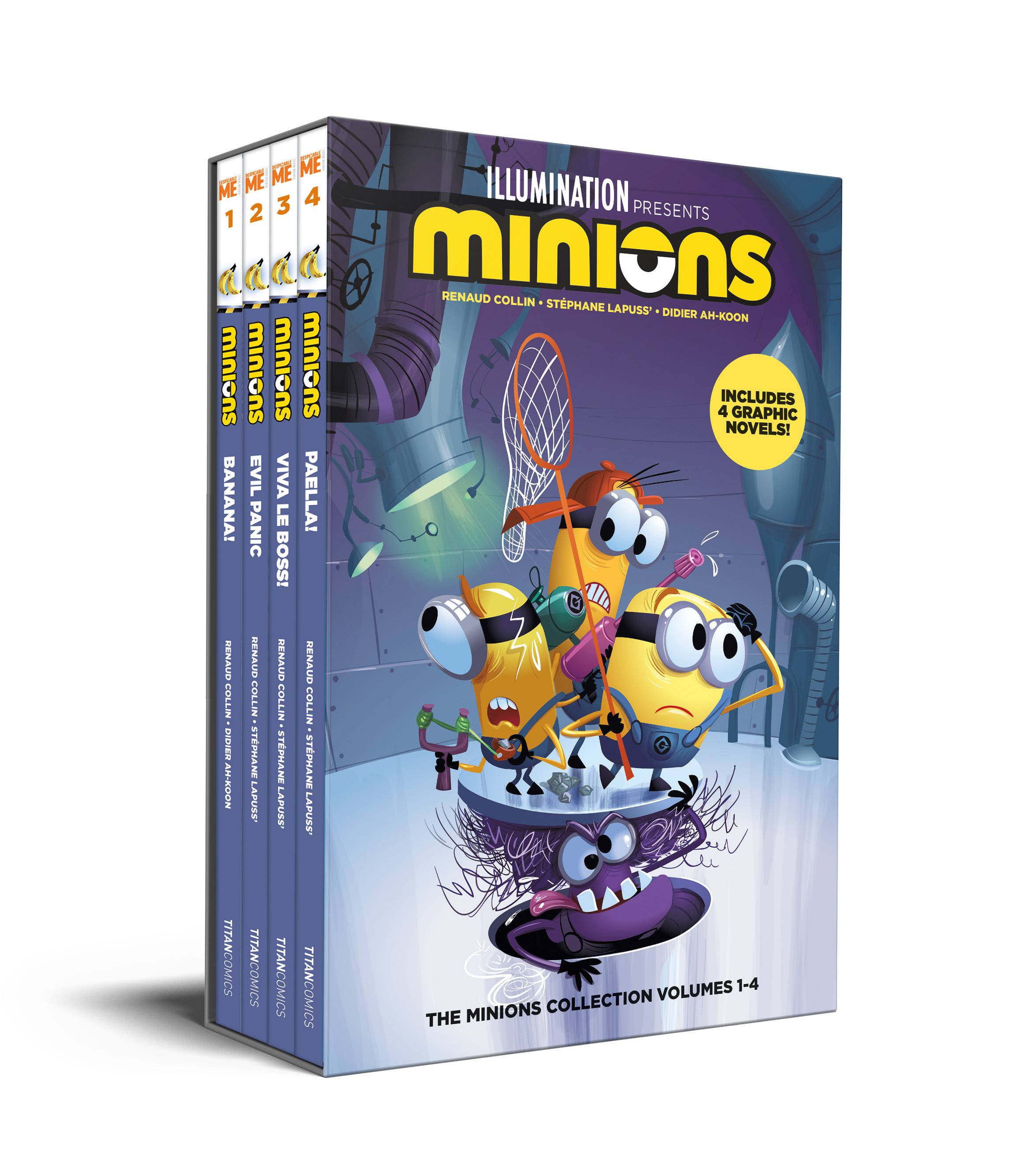 Minions Vol 1-4 Box Set (STL226742)