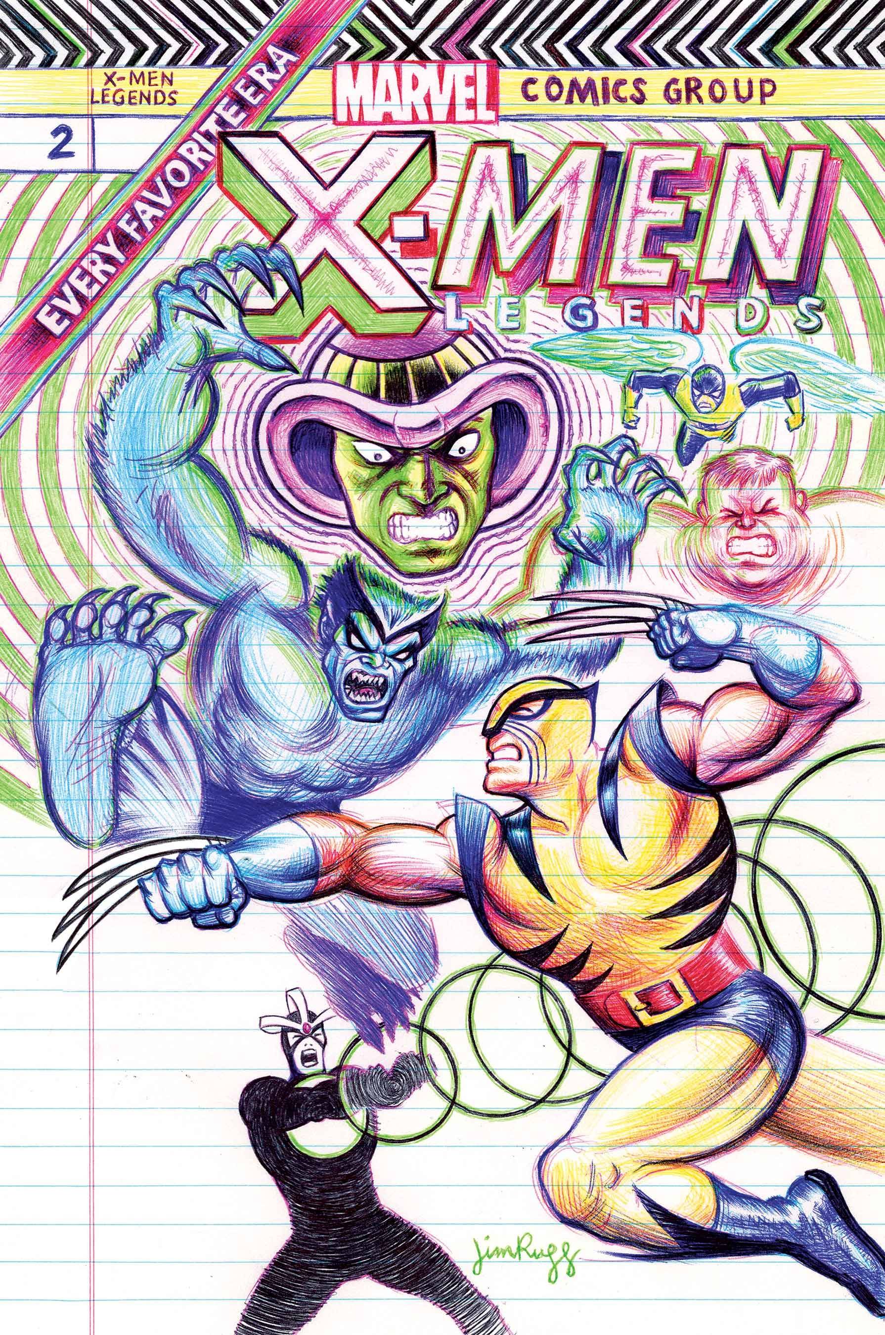 X-Men Legends #2 Rugg Var (STL227900)