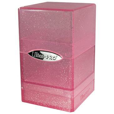 Ultra Pro - Satin Tower Glitter Pink