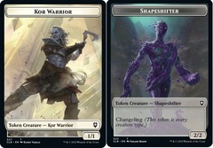 Kor Warrior Token // Shapeshifter Token