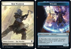 Kor Warrior Token // Wizard Token