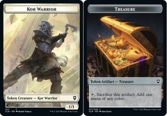 Kor Warrior (027) // Treasure (017) Double-Sided Token