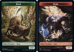 Boar Token // Ogre Token