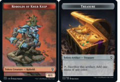 Kobolds of Kher Keep Token // Treasure Token