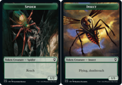 Spider Token // Insect Token