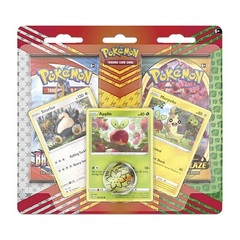 Pokémon TCG- Snorlax, Morpeko & Applin Cards with 2 Booster Packs & Coin