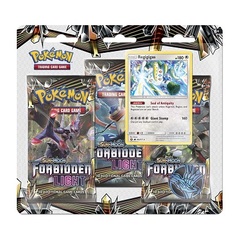 [DEPRECATED] Pokémon TCG- Sun & Moon-Forbidden Light 3 Booster Packs, Coin & Regigigas Promo Card