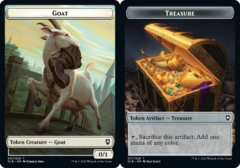 Goat Token // Treasure Token - Foil