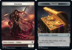 Soldier Token // Treasure Token - Foil