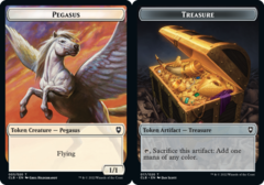 Pegasus Token // Treasure Token - Foil