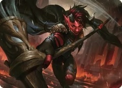 Karlach, Fury of Avernus Art Card (34/81)