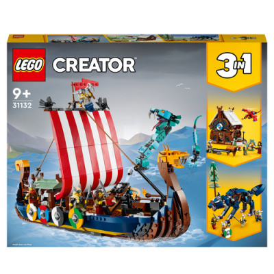 LEGO® 31132-1 Viking Ship Midgard Serpent