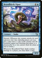 Broodbirth Viper - The List