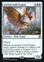 Ancient Gold Dragon - Foil - Prerelease Promo