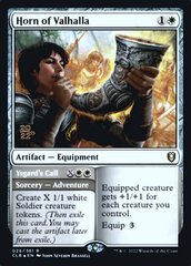 Horn of Valhalla // Ysgard's Call - Foil - Prerelease Promo