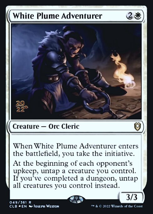 White Plume Adventurer - Foil - Prerelease Promo