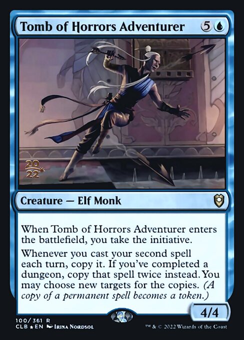 Tomb of Horrors Adventurer - Prerelease Foil