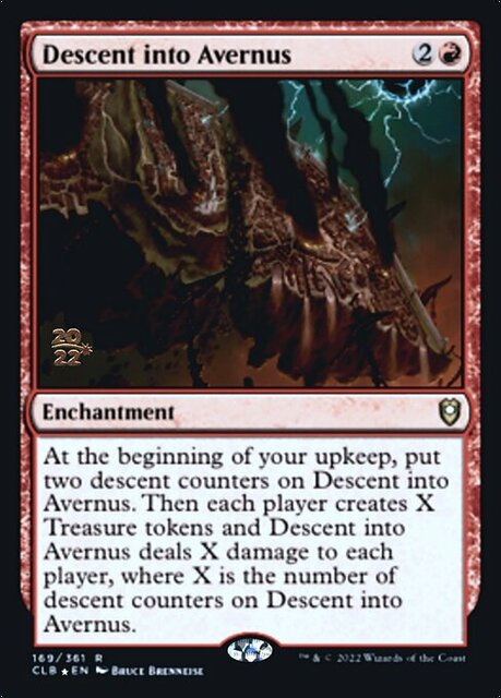 Descent into Avernus - Foil - Prerelease Promo