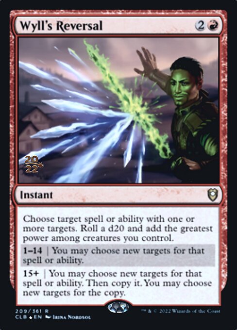 Wylls Reversal - Foil - Prerelease Promo