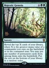 Majestic Genesis - Foil - Prerelease Promo