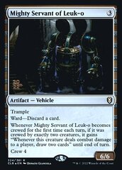 Mighty Servant of Leuk-o - Foil - Prerelease Promo