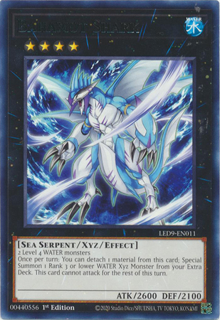 Bahamut Shark - LED9-EN011 - Rare - 1st Edition Bahamut Shark - LED9-EN011 - Rare - 1st Edition