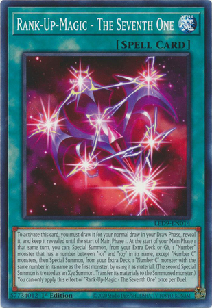Rank-Up-Magic - The Seventh One - LED9-EN014 - Common - 1st Edition Rank-Up-Magic - The Seventh One - LED9-EN014 - Common - 1st Edition