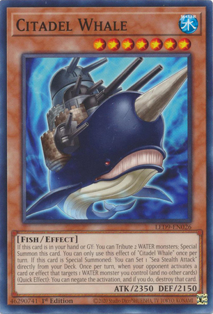 Citadel Whale - LED9-EN026 - Common - 1st Edition Citadel Whale - LED9-EN026 - Common - 1st Edition