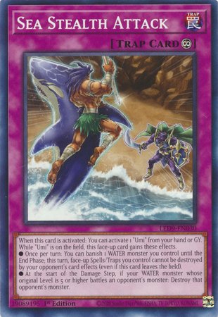 Sea Stealth Attack - LED9-EN030 - Common - 1st Edition