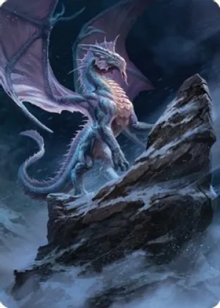Ancient Silver Dragon Art Card (6/81)