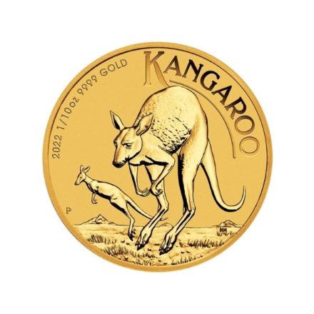 2022 1/10 oz Australian Gold Kangaroo Coin