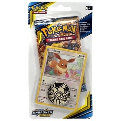 Pokemon Sun & Moon Unbroken Bonds Eevee Blister Booster Pack [with Coin]