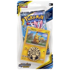 Pokemon Sun & Moon Unbroken Bonds Pikachu Blister Booster Pack [with Coin]