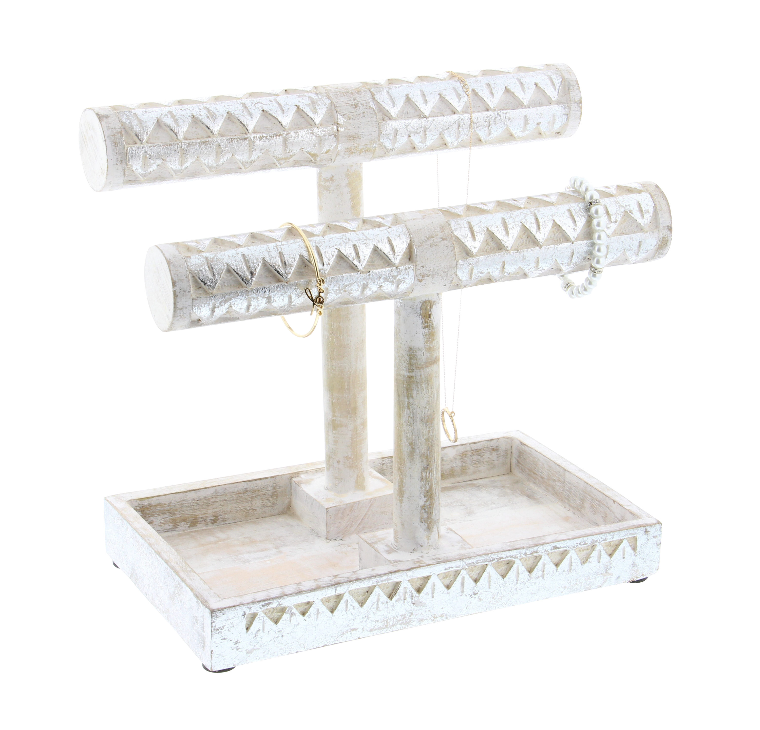 Grayson Lane - 30965 - Wood Jewelry Stand