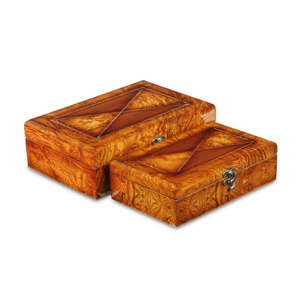 Cheungs - FP-2457B-2 - Brown Freestanding Jewelry Box