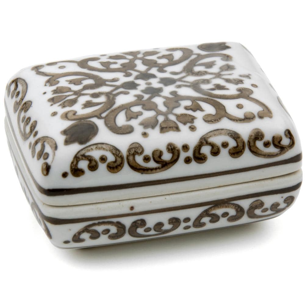 Red Lantern - BW-JEWEL1 - White Jewelry Box