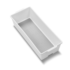 Madesmart - 39157 - 6.75-in W x 4-in H x Plastic Bin