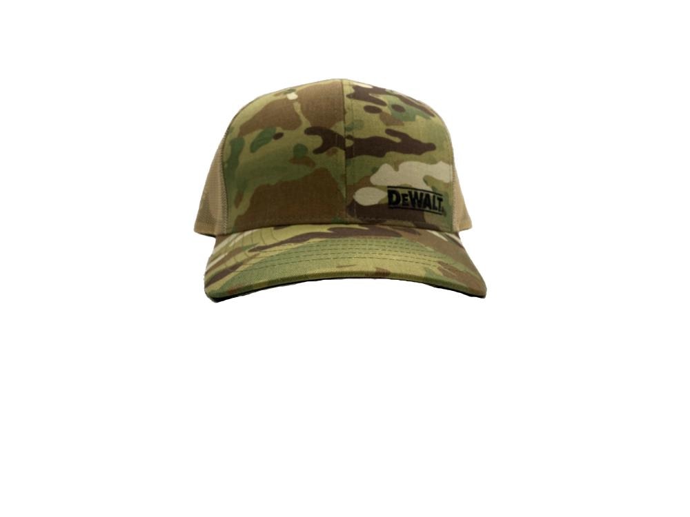 DEWALT - DXWW60001-320-OSFA - Camo Mesh Back Trucker Hat