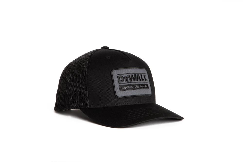 DEWALT - DXWW60001-322-OSFA - Black Mesh Back Trucker Hat
