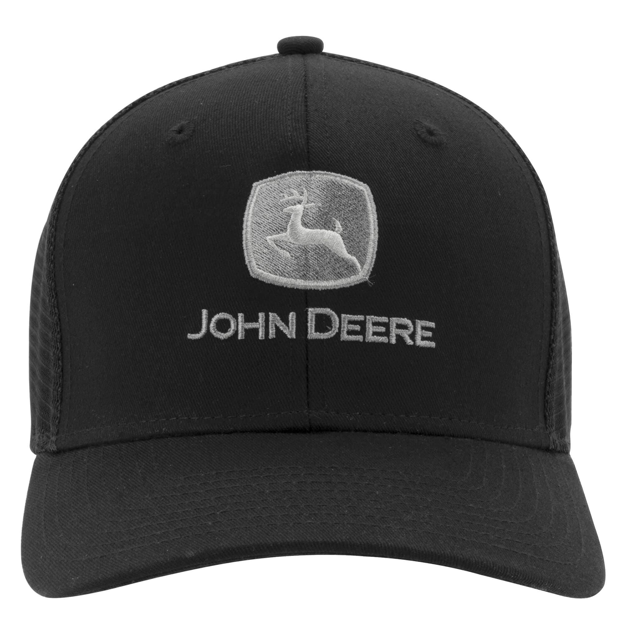 John Deere - 4914098 - JD Black/Charcoal Trucker Cap