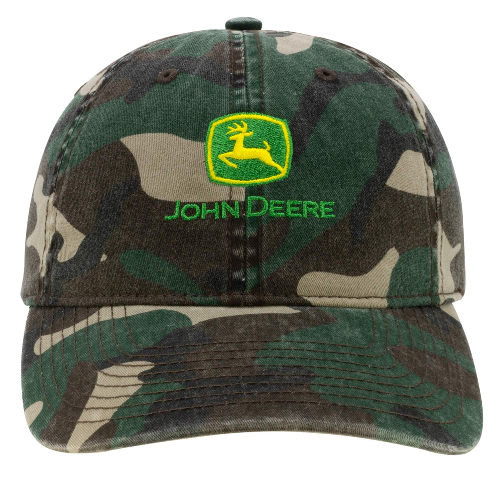John Deere - 4914078 - JD Heavy Wash Fashion Camo Cap