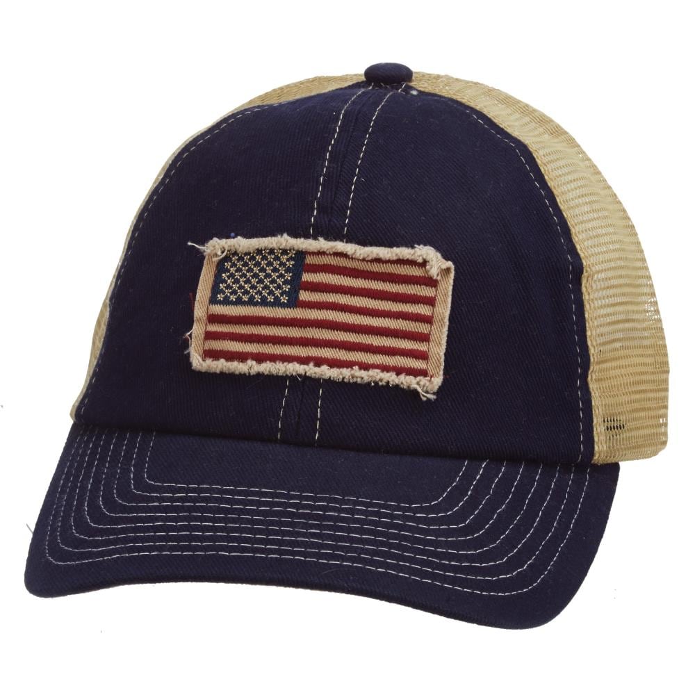 Dorfman Pacific - USA56 - USA Ball Cap Mesh Back Navy