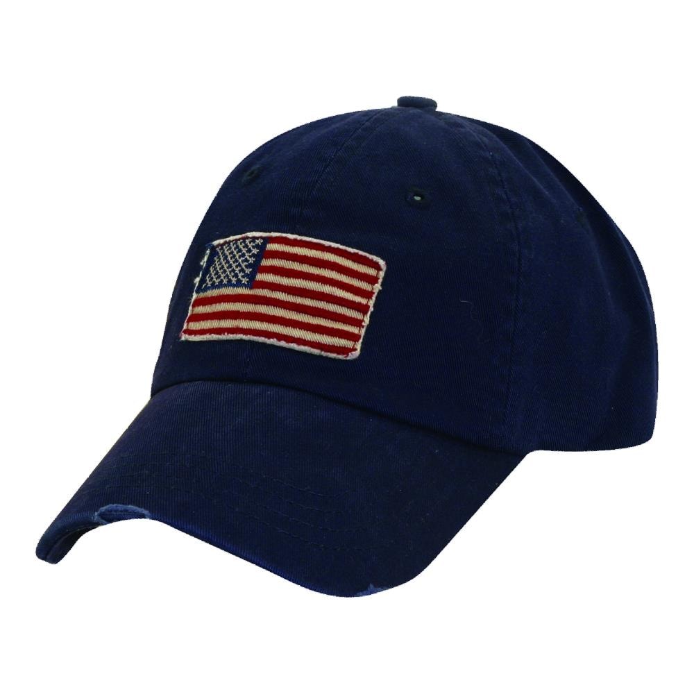 Dorfman Pacific - USA35 - Patriotic Ball Cap- Navy