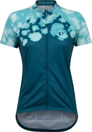 PEARL iZUMi - Classic Jersey - Womens - OCEAN BLUE CLOUDS