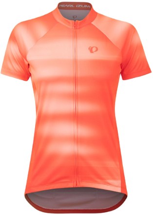 PEARL iZUMi - Classic Jersey - Womens - SCREAMING RED/WHITE CIRRUS